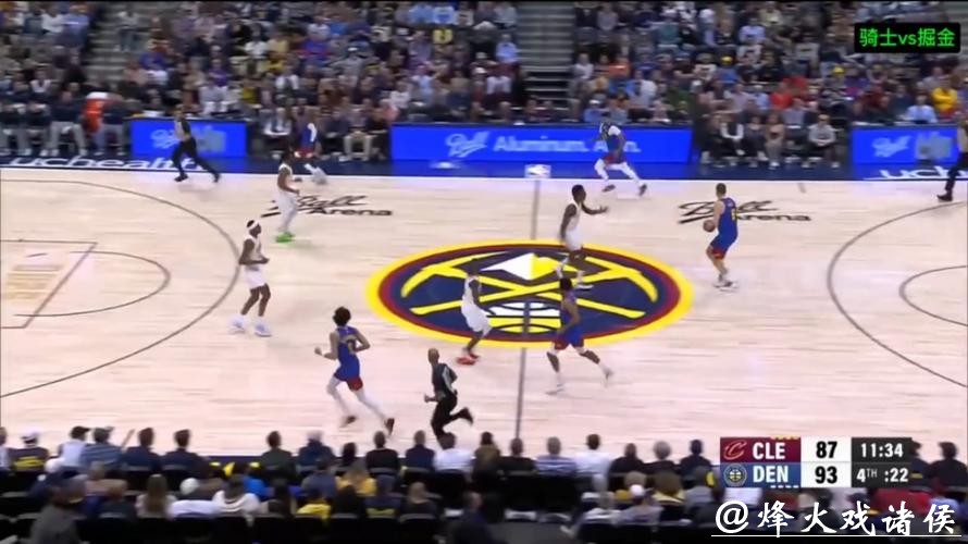 哈登关键三分加防守,骑士逆转险胜掘金 哈登关键三分加防守,骑士逆转险胜掘金